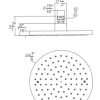 Discount Dawn RSS040400-8 8 inch Round Rainhead Shower Heads