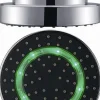 Hot Dawn SHM230401 Single Function, LED Light Showerhead Shower Heads