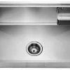Sale Dawn 33" Single Bowl Undermount 18 Gauge Stainless Steel Kitchen Sink Workstation Sinks|Stainless Steel Sinks