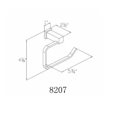 Outlet Dawn Square Series Toilet Paper Holder Toilet Paper Holders