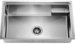 Best Dawn SRU281610 29" Single Bowl Undermount 18 Gauge Stainless Steel Kitchen Sink Workstation Sinks|Stainless Steel Sinks