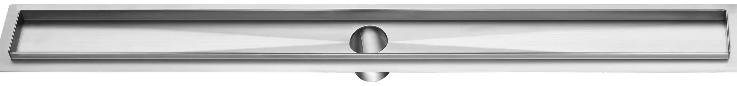 New Dawn Stainless Steel Shower Drain Channel for Hot Mop Shower Drains