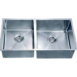 Clearance Dawn Undermount Small Corner Radius Double Bowl Sink Stainless Steel Sinks|Double Bowl Sinks