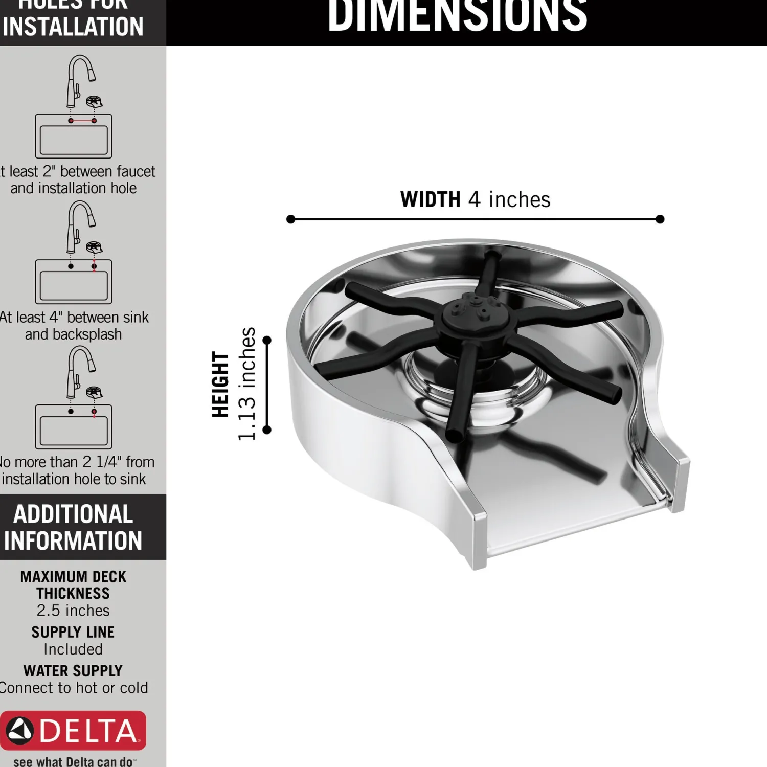 New Counter Top Glass Rinser Glass Rinsers