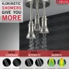 New H2Okinetic Pendant Raincan Shower Head Shower Heads