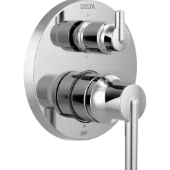 Outlet Trinsic Contemporary Two Handle Monitor 14 Series Valve Trim with 6-Setting Integrated Diverter Delta Valves, Trims And Diverters
