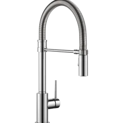 Outlet Trinsic Pro Single Handle Pull-Down Kitchen Faucet With Spring Spout Single Hole