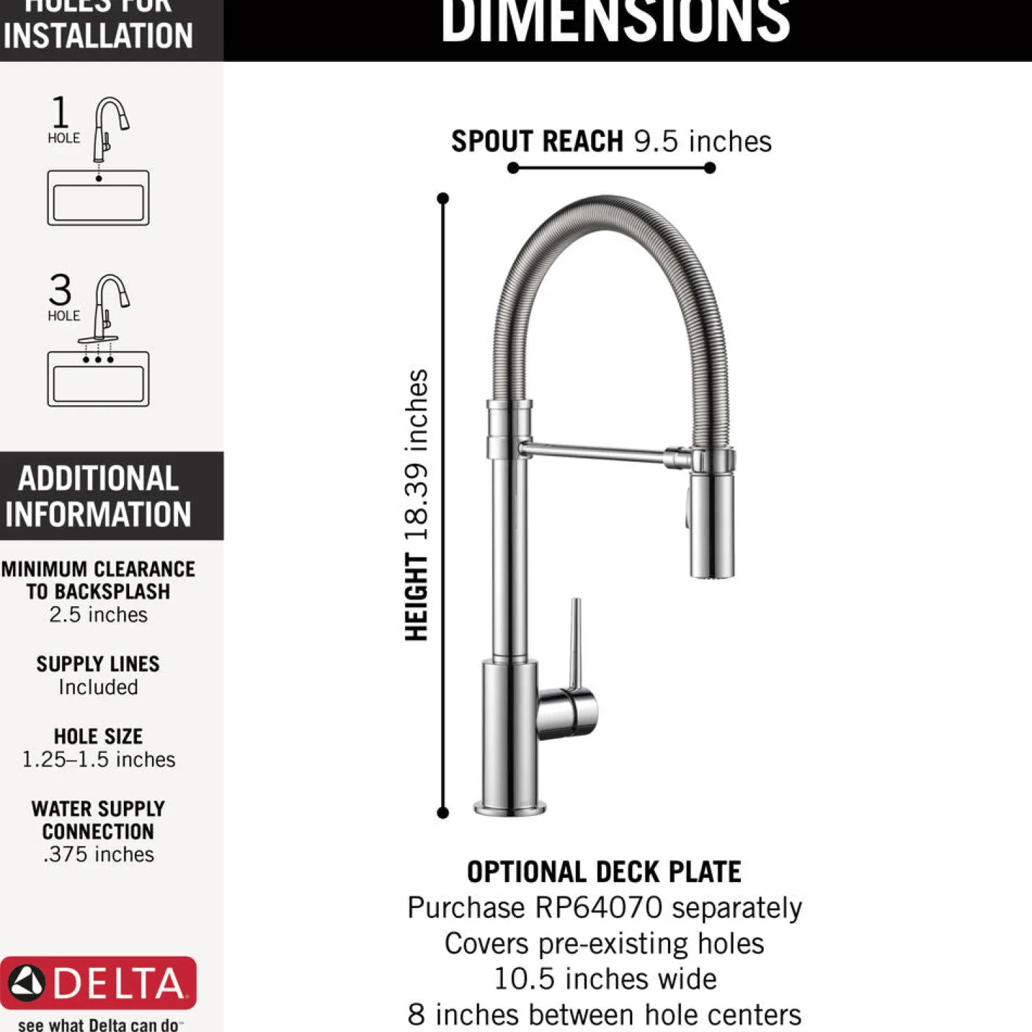 Outlet Trinsic Pro Single Handle Pull-Down Kitchen Faucet With Spring Spout Single Hole