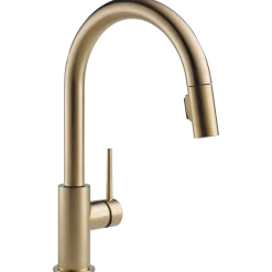 Discount Trinsic Single Handle Limited Swivel Pull-Down Kitchen Faucet Single Hole