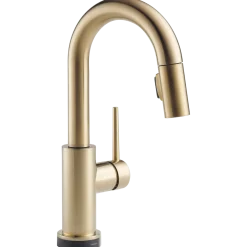 Sale Trinsic Single Handle Pull-Down Bar Faucet with TouchO Technology Touchless, Sensor And Tap Activated Kitchen Faucets|Single Hole