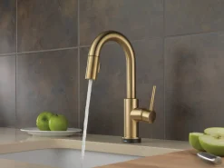 Sale Trinsic Single Handle Pull-Down Bar Faucet with TouchO Technology Touchless, Sensor And Tap Activated Kitchen Faucets|Single Hole