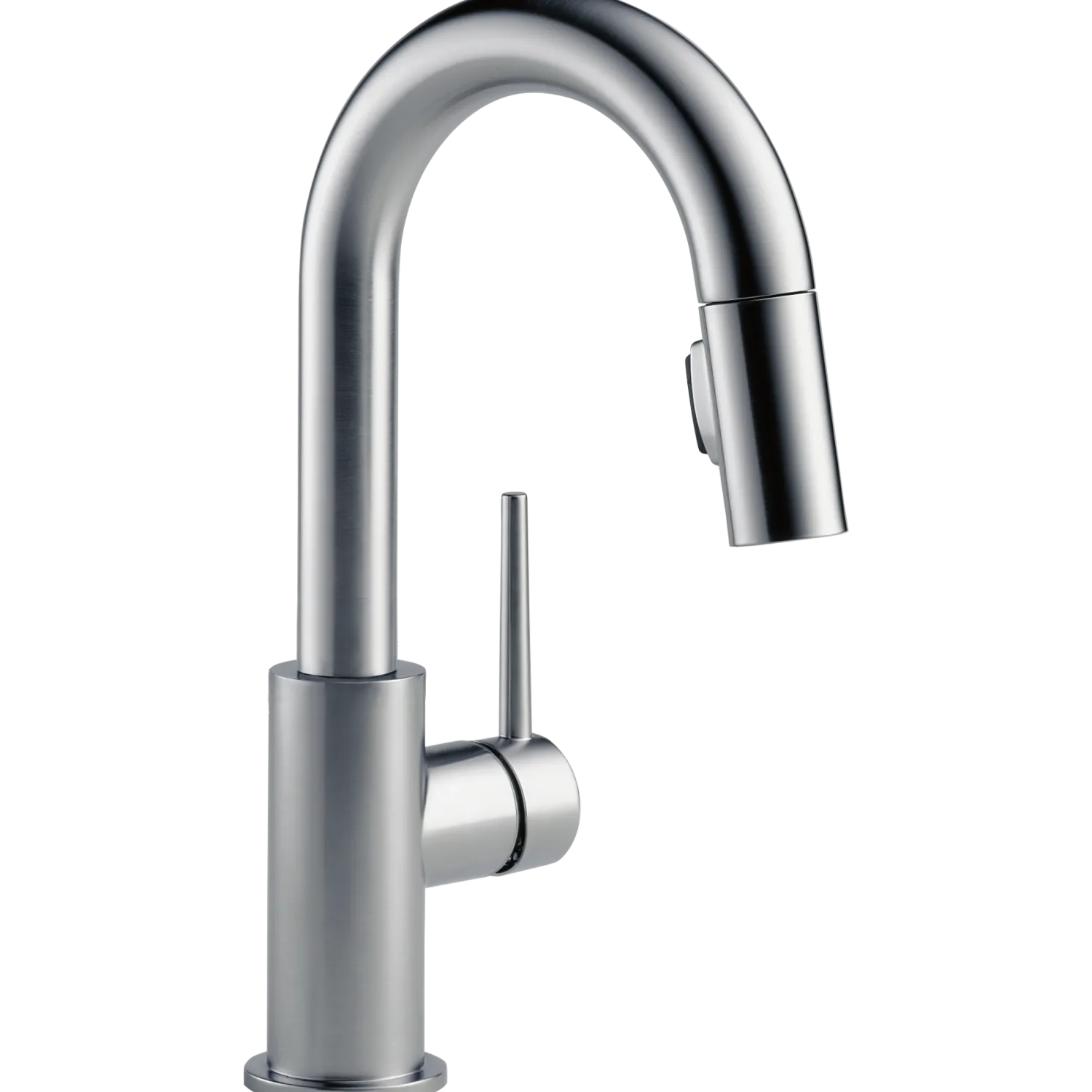 New Trinsic Single Handle Pull-Down Bar/Prep Kitchen Limited Swivel Bar Faucets