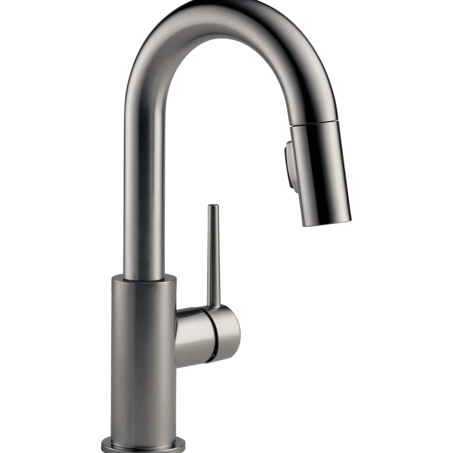 New Trinsic Single Handle Pull-Down Bar/Prep Kitchen Limited Swivel Bar Faucets