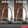 Discount Trinsic Single Handle Pull Down Kitchen Faucet Single Hole