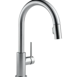 Discount Trinsic Single Handle Pull Down Kitchen Faucet Single Hole