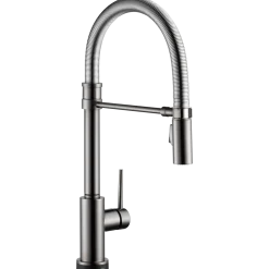 Sale Trinsic Single Handle Pull-Down Spring Spout Kitchen Faucet with TouchO Technology Touchless, Sensor And Tap Activated Kitchen Faucets|Single Hole