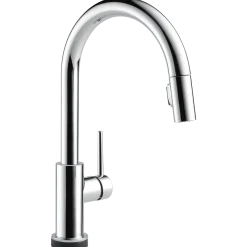 Clearance Trinsic VoiceIQ™ Single-Handle Pull-Down Kitchen Faucet with TouchO Technology Touchless, Sensor And Tap Activated Kitchen Faucets|Single Hole