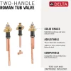 Sale Two Handle Tub Filler Deckmount Rough-in Tub Faucets