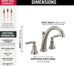Online Woodhurst Two Handle Roman Tub Faucet Tub Faucets
