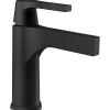 Outlet Zura Single Handle Bathroom Faucet with Drain in Matte Black Single Hole