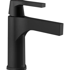 Outlet Zura Single Handle Bathroom Faucet with Drain in Matte Black Single Hole