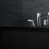 Online Zura Two Handle Widespread Bathroom Faucet in Stainless 8" Widespread
