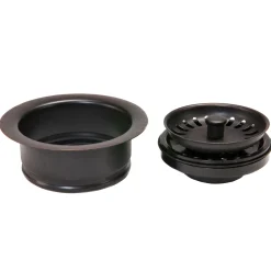 Outlet 3.5″ Deluxe Garbage Disposal Drain w/ Basket – Oil Rubbed Bronze Sink Drains, Disposer Flanges & Air Gaps|Garbage Disposals & Parts