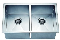 Outlet 29" Double Bowl Dual Mount 18 Gauge Stainless Steel Kitchen Sink Drop-In / Top Mount Sinks|Stainless Steel Sinks
