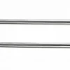 18" Double Towel Bar With Ribbon & Reed Detail In Brushed Satin Nickel Top Knobs|Brushed Nickel Hardware