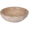 Clearance Beige Travertine Sink Rough Exterior - Honed Interior Above Counter / Vessel Sinks