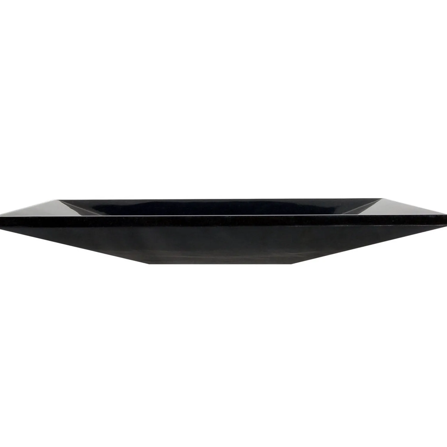 Clearance Black Ultra Modern Granite Sink Above Counter / Vessel Sinks