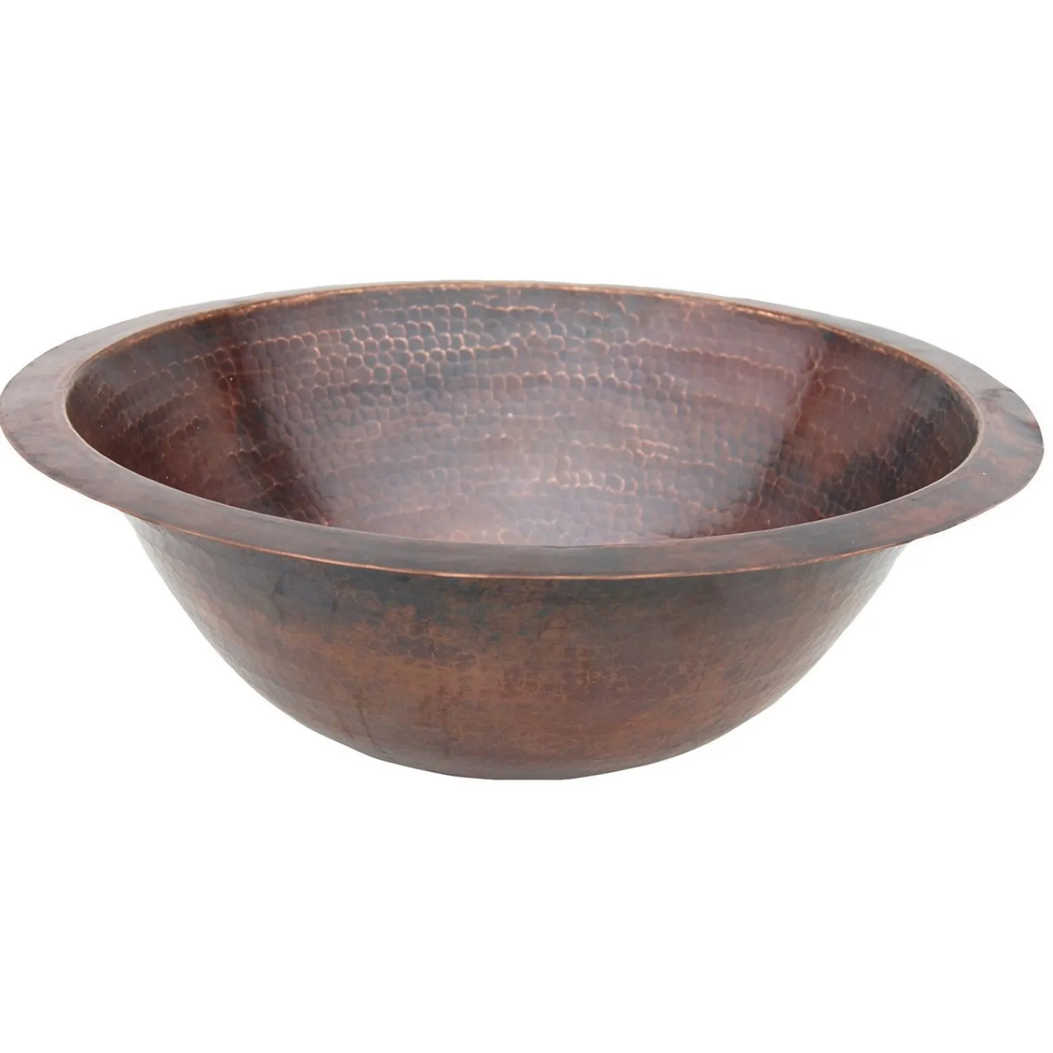 Clearance Copper Undermount Sink Bowl - Antique Dark Undermount
