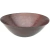 Hot Copper Vessel Sink - Antique Dark Copper Above Counter / Vessel Sinks