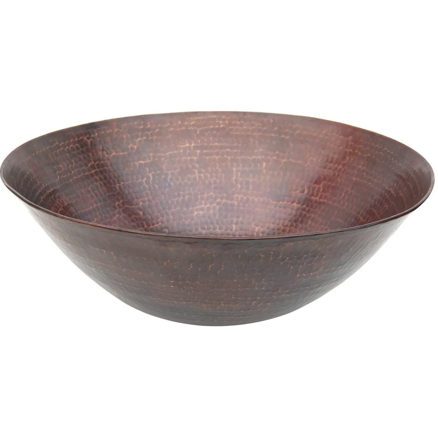 Hot Copper Vessel Sink - Antique Dark Copper Above Counter / Vessel Sinks