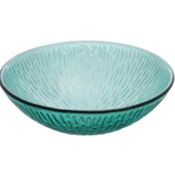 Green Drops Glass Vessel Sink Above Counter / Vessel Sinks