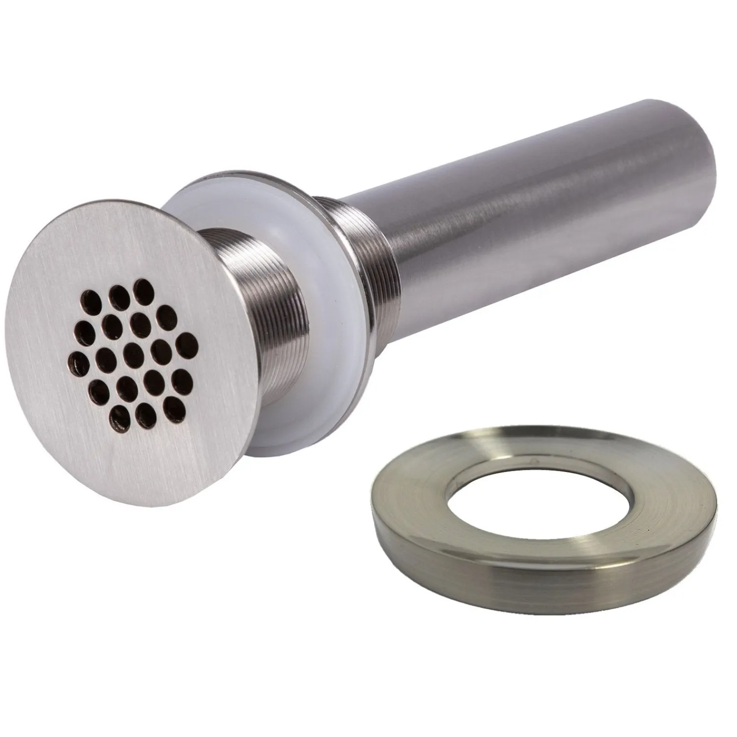 Hot 1.5" Grid Drain and Mounting Ring Sink Drains|Overflow Bathroom Sink Drains