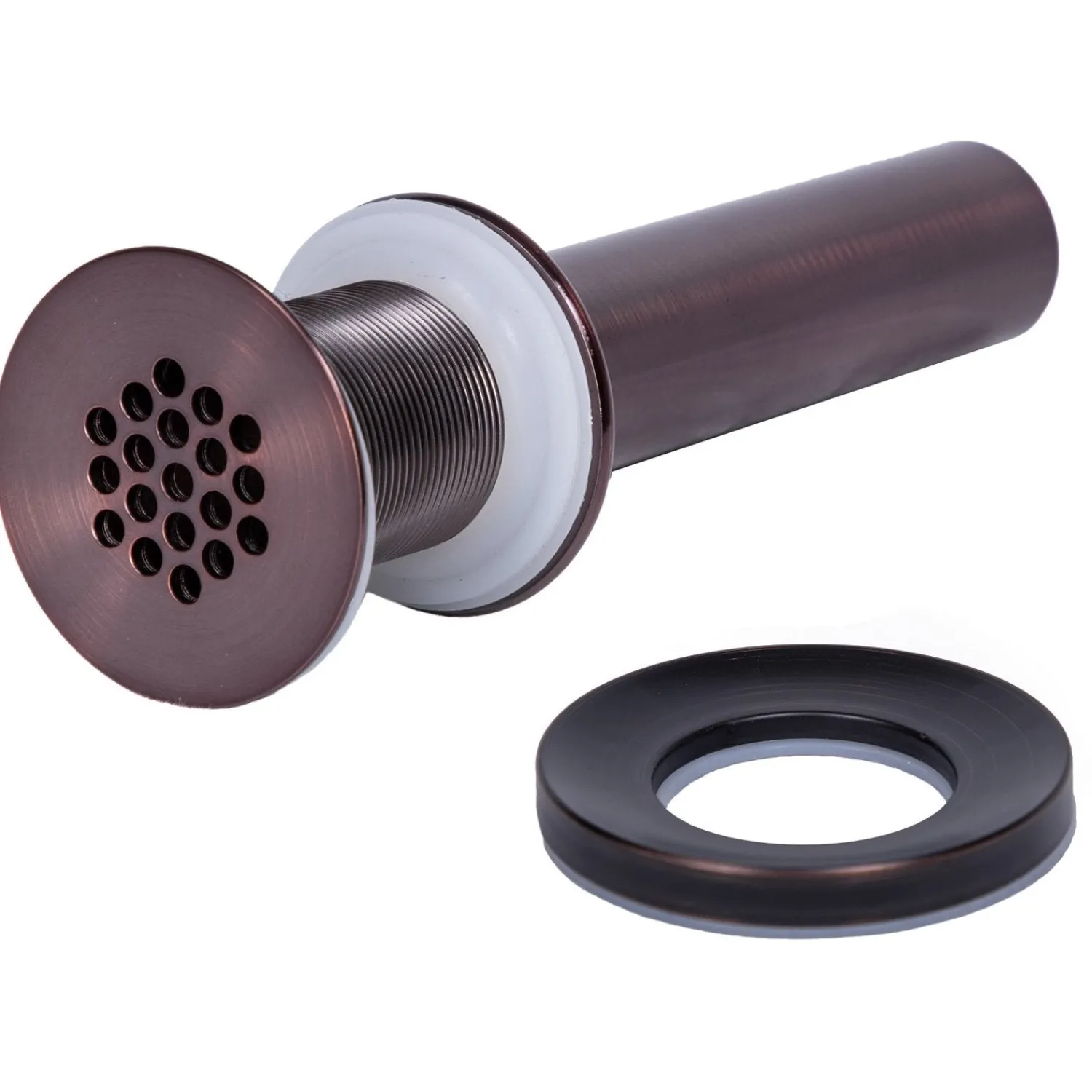 Hot 1.5" Grid Drain and Mounting Ring Sink Drains|Overflow Bathroom Sink Drains