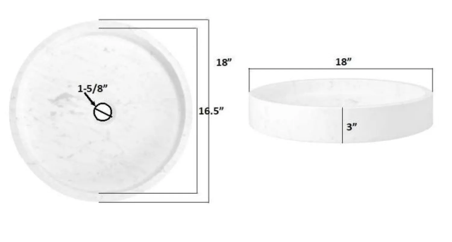 Online Low Round Vessel Sink - Lava Stone Above Counter / Vessel Sinks