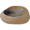 Outlet Natural River Rock Boulder Sink - Polished Interior Above Counter / Vessel Sinks|Specialty Stone Sinks