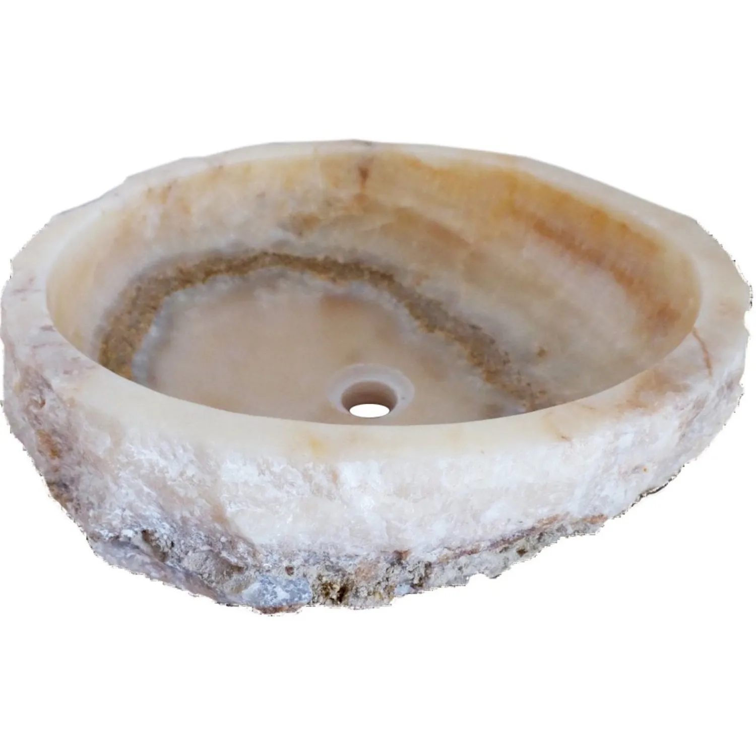 Natural Stone Sink - Jurassic Onyx Above Counter / Vessel Sinks|Specialty Stone Sinks