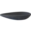 Discount Pod Shaped Vessel Sink - Honed Black Basalt Above Counter / Vessel Sinks