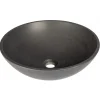 Clearance Round Lava Stone Vessel Sink Above Counter / Vessel Sinks
