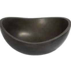 Best Small Lava Stone Canoe Vessel Sink Above Counter / Vessel Sinks