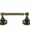 Clearance Ed3Gbze Tissue Holder With Ribbon & Reed Detail In German Bronze Top Knobs|Toilet Paper Holders