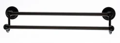 Discount Ed7Orba 18" Double Towel Bar With Beaded Detail In Oil Rubbed Bronze Top Knobs|Towel Bars