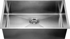 Discount Extra Large Single Bowl 44" Kitchen Sink with Small Radius Corners Single Bowl Sinks|Undermount Sinks