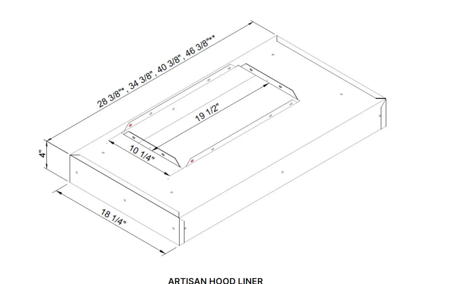 Discount Artisan Series Range Hood Touch Up Paints And Sample Doors