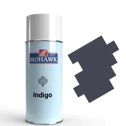 Outlet Finishing Spray Paint Can in Indigo Touch Up Paints And Sample Doors
