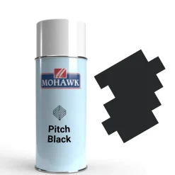 Outlet Finishing Spray Paint Can in Pitch Black Touch Up Paints And Sample Doors