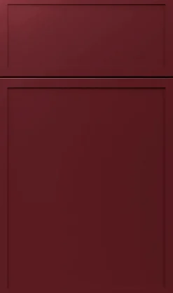 Outlet Large Sample Door in Cabernet Red Touch Up Paints And Sample Doors